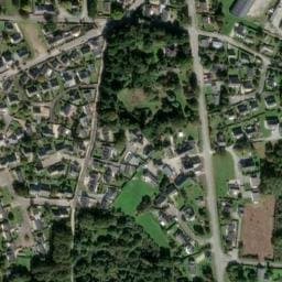 Vue satellite de Camping Le Domaine d'Inly à Pénestin