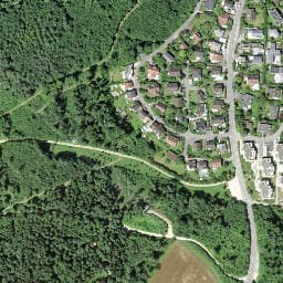 Vue satellite de Brunnen (17) à Huningue
