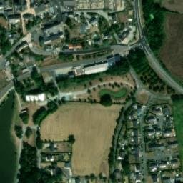 Vue satellite de Aire de camping-car à Mésanger (2) à Mésanger