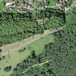 Vue satellite de Fontaine de Leimental - Dorfplatz à Biederthal