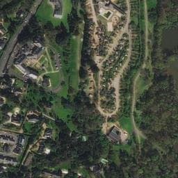 Vue satellite de Camping d'Angers Lac de Maine à Beaucouzé