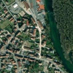 Vue satellite de Aire de camping-cars - Camping des Grands Ansanges à Valentigney