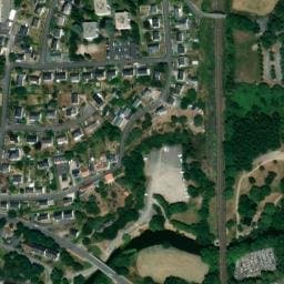 Vue satellite de Aire de camping-car à Besné à Besné