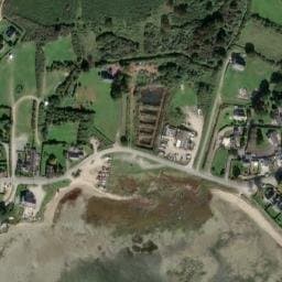 Vue satellite de Camping de la Ferme de Pen-Bé à Assérac
