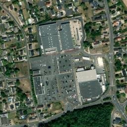 Vue satellite de Aire de camping-car à Amboise (2) à Amboise