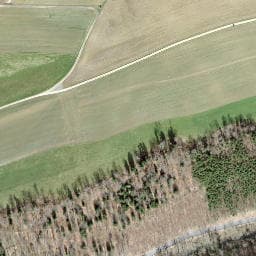 Vue satellite de Abri de Dielenrain à Lucelle