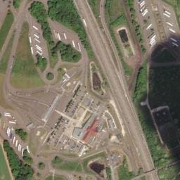 Vue satellite de Aire de camping-car à Spoy à Spoy