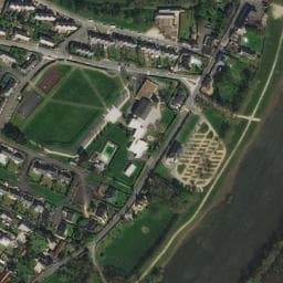 Vue satellite de Camping de Bouchemaine à Beaucouzé