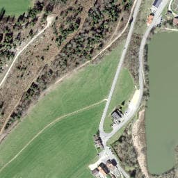 Vue satellite de Cabane forestière Mont Lucelle à Lucelle
