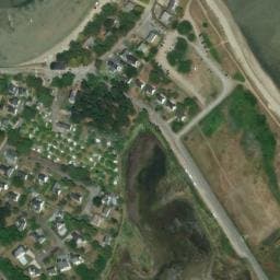 Vue satellite de Aire de camping cars de la Bôle de Merquel à Mesquer