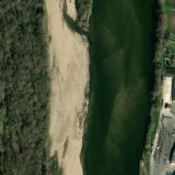 Vue satellite de Cosne-sur-Loire à Cosne-Cours-sur-Loire