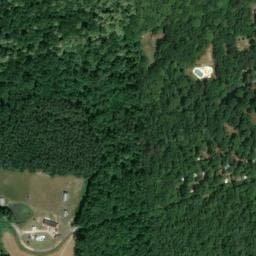 Vue satellite de Camping Le Bois des Forges à Savigné-sur-Lathan