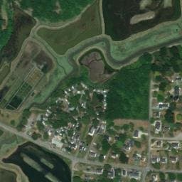 Vue satellite de Camping soir d'été à Piriac-sur-Mer