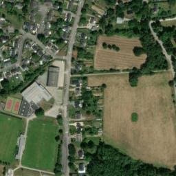 Vue satellite de Cabane du lac de Campbon à Campbon