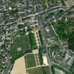 Vue satellite de Aire de camping-car à Saint-Georges-sur-Loire à Saint-Georges-sur-Loire