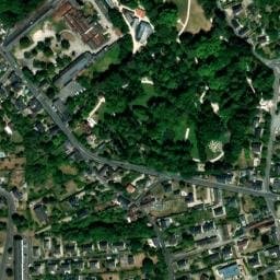 Vue satellite de Aire de stationnement Avenue Léonard de Vinci à Amboise