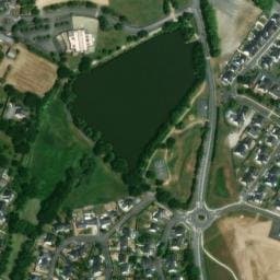 Vue satellite de AIRE DE SERVICE DE SAINT-GEORGES-SUR-LOIRE à Saint-Georges-sur-Loire