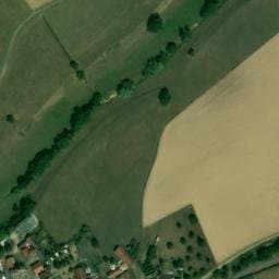 Vue satellite de Camping à la ferme Le Verger à Vitteaux