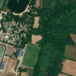 Vue satellite de Aire de service et de stationnement du centre-ville à Saint-Lyphard