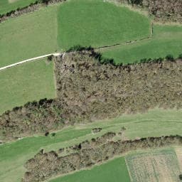 Vue satellite de Cabane forestière de Chevenez à Montancy