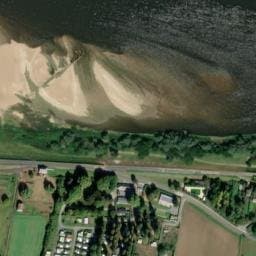Vue satellite de Camping de la Promenade à Saint-Augustin-des-Bois