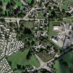 Vue satellite de L'Île de Kernodet à Assérac