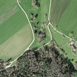 Vue satellite de Cabane forestière de Fontenais à Montancy