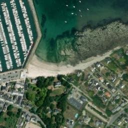 Vue satellite de Aire de camping cars de la Tranchée à Piriac-sur-Mer