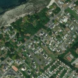 Vue satellite de Domaine de Pouldroit à Piriac-sur-Mer