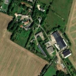 Vue satellite de Espace Camping - Domaine la Chapeaudière à Ligné