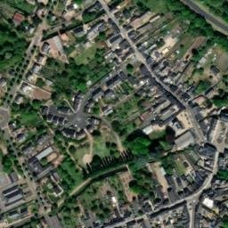 Vue satellite de Aire camping-cars de Longué-Jumelles à Longué-Jumelles