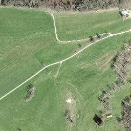 Vue satellite de Cabane la Cotatte à Levoncourt