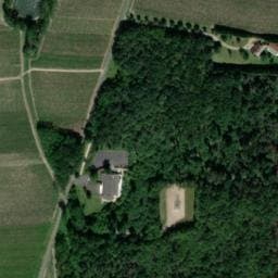 Vue satellite de La Grande Brosse à Rougeou