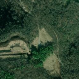 Vue satellite de Batterie du Fort des Roches à Pont-de-Roide-Vermondans