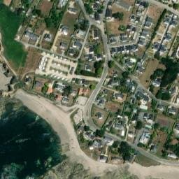 Vue satellite de Aire de camping-cars Le  Véridet à Piriac-sur-Mer