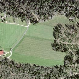 Vue satellite de Les Chaînions à Montancy