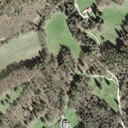 Vue satellite de Cabane forestière Le Bezout à Lucelle
