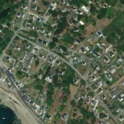 Vue satellite de Aire Piriac-sur-Mer à Piriac-sur-Mer