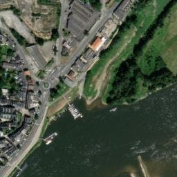 Vue satellite de Aire de stationnement Barriere St Pierre - Ancenis à Oudon
