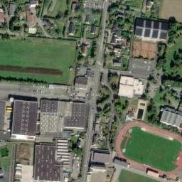 Vue satellite de Camping de La Guyonnière à Chalonnes-sur-Loire