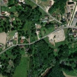 Vue satellite de Aire de camping-car à Choussy à Choussy
