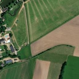 Vue satellite de Camping de l'Étang à Saint-Melaine-sur-Aubance