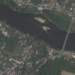 Vue satellite de Le Relais des Berges du Cher à Véretz