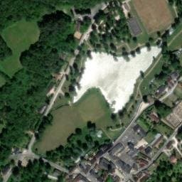 Vue satellite de Les Anguilleuses à Choussy