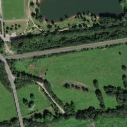 Vue satellite de Aire de stationnement Parking de La Loire à Oudon