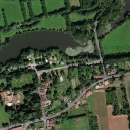 Vue satellite de L'Orée des Boires Camping Municipal à Orée d'Anjou