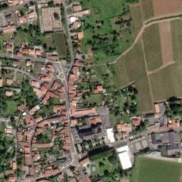Vue satellite de Camping Orée des Boires à Orée d'Anjou