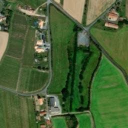 Vue satellite de Aire de camping-car domaine de la Gironière à Loireauxence
