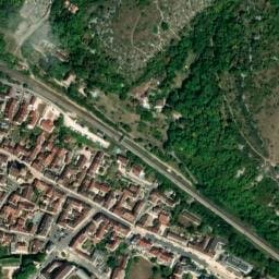 Vue satellite de Aire de camping-car de Dijon  - Plombières-lès-Dijon à Talant