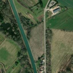 Vue satellite de Borne Flot Bleu de Maxilly-sur-Saône à Maxilly-sur-Saône